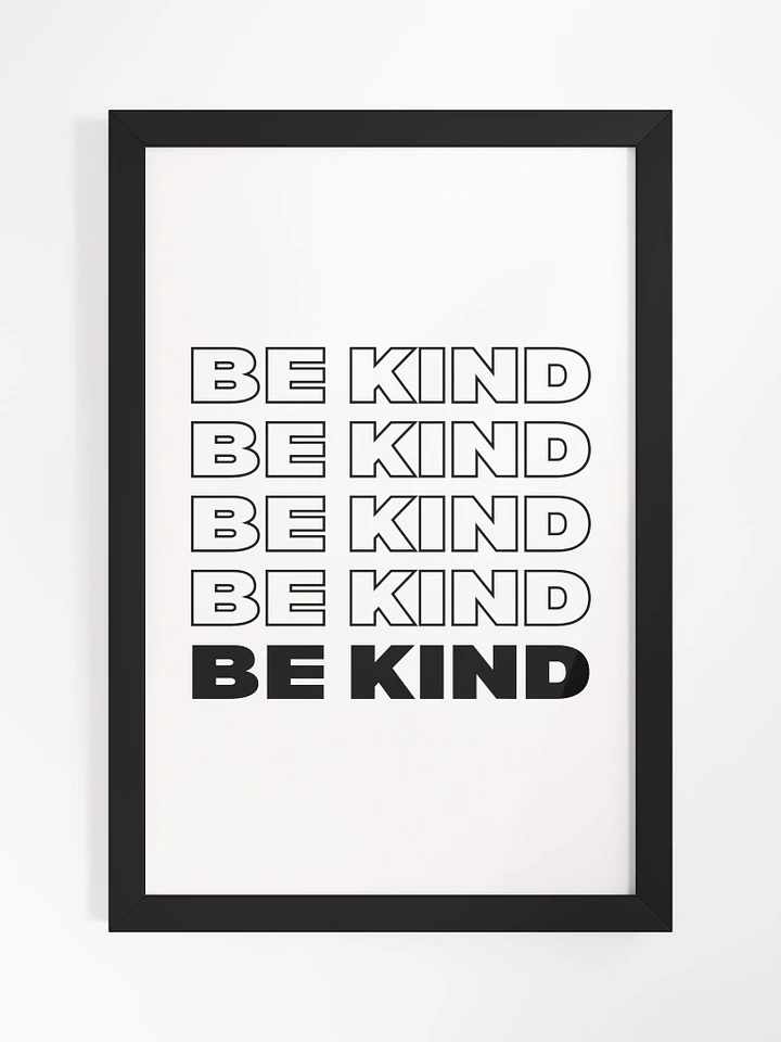 Be Kind Print product image (2)
