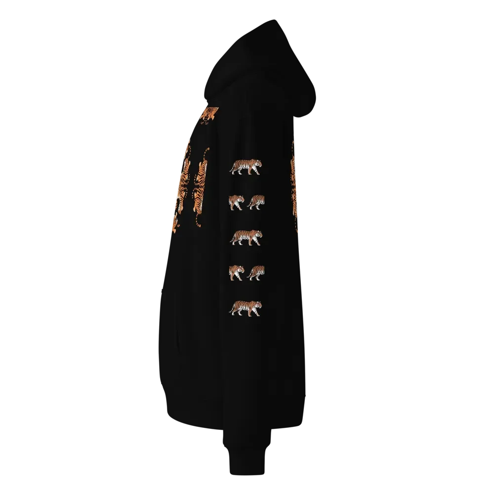 Tiger Mirage Unisex Oversized Hoodie product image (4)