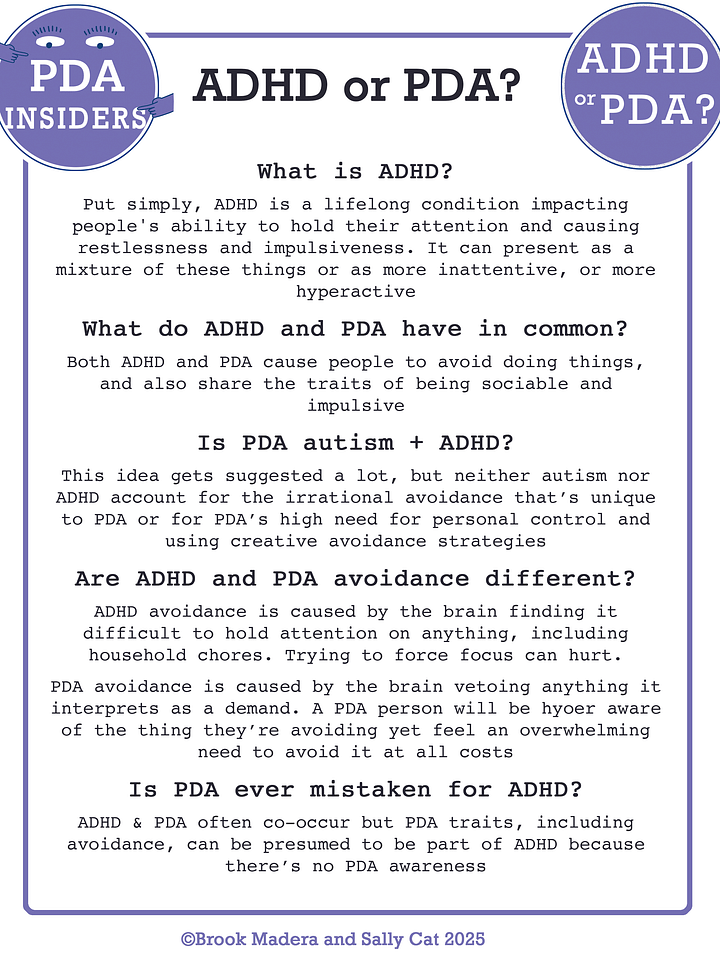 ADHD or PDA? product image (1)