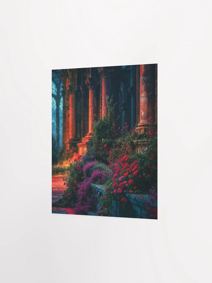 Ruins in Bloom Matte Poster product image (11)
