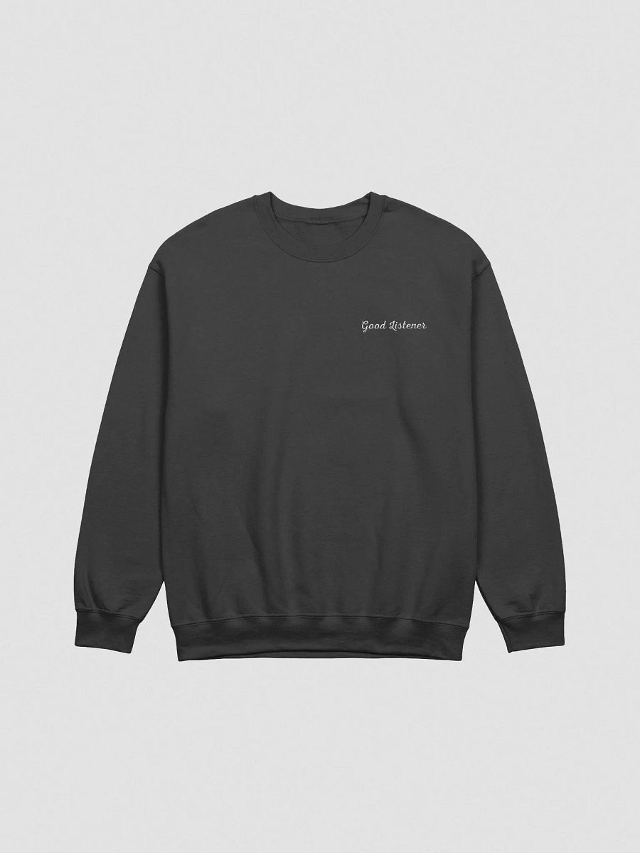 Good Listener Embroidered Crewneck product image (1)