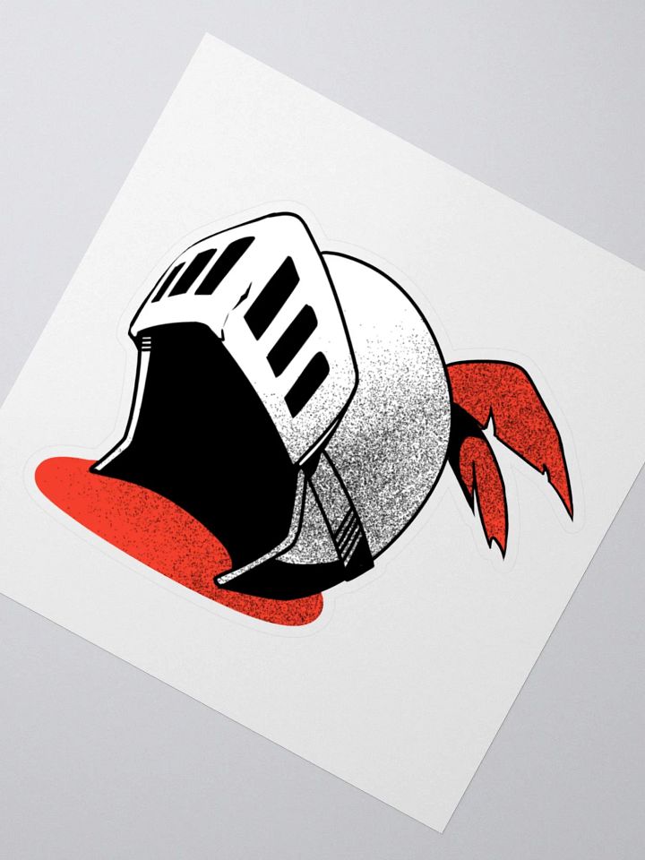 Croak's Dark Helmet Sticker product image (2)