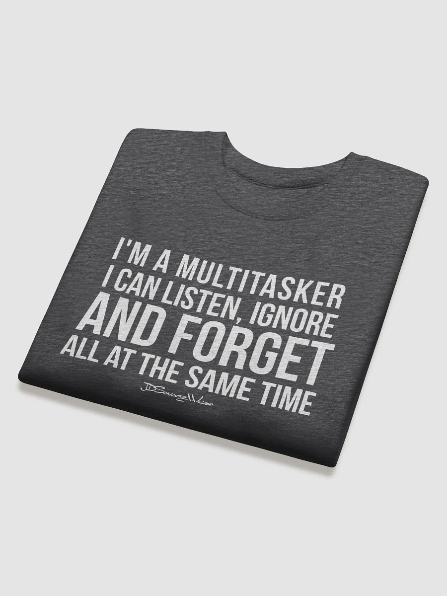 I'm a Mutitasker Cotton Heritage Premium Sweatshirt product image (3)