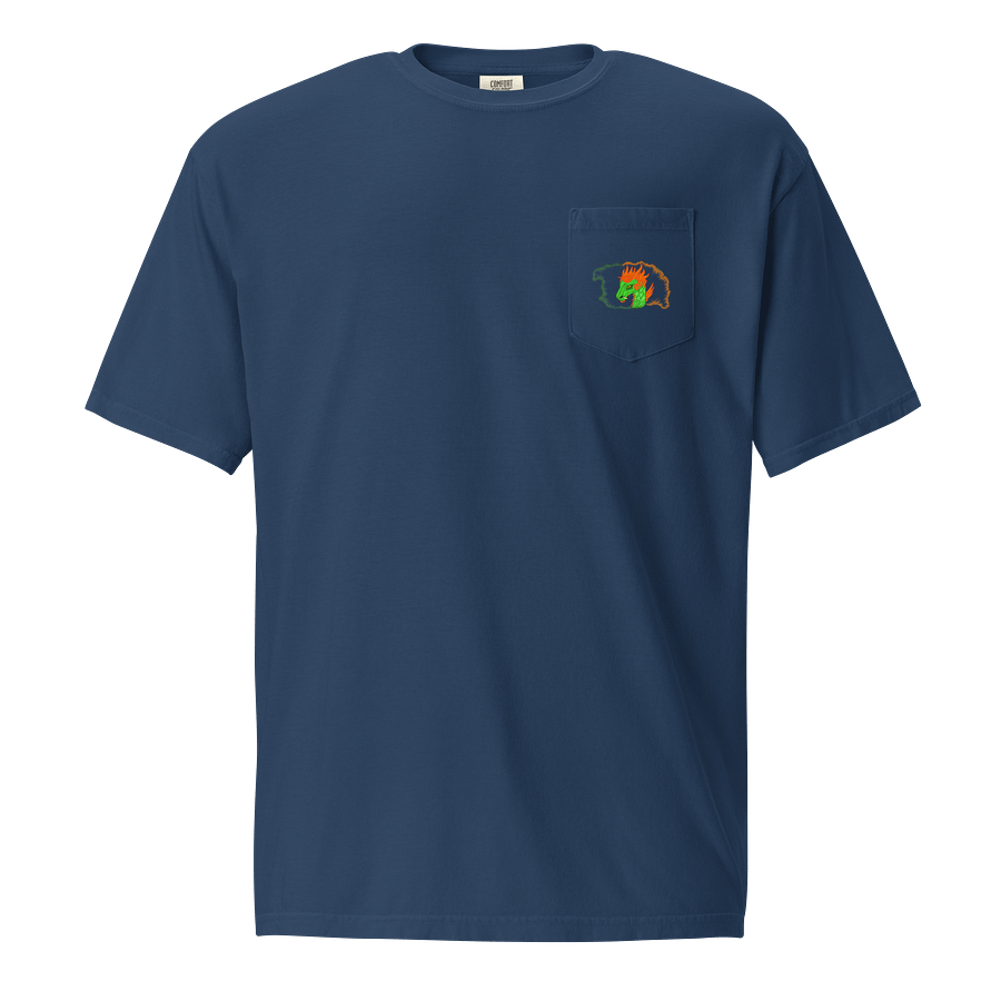 Fierce Dragon Head Pocket Tee product image (1)