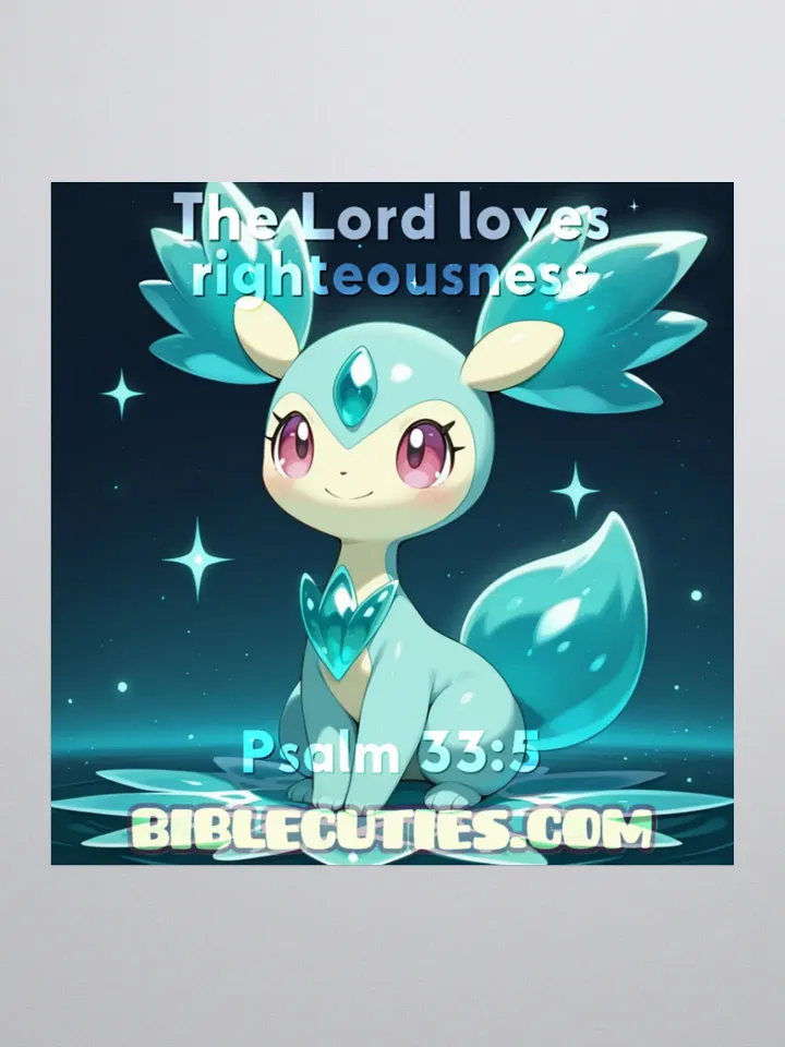 Bible Cuties Ruth - The Lord loves righteousness product image (1)
