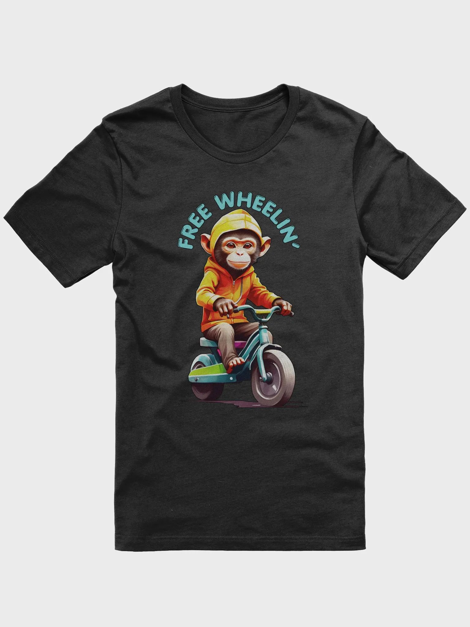 Novelty Graphic T Shirt | Free Wheelin' product image (1)