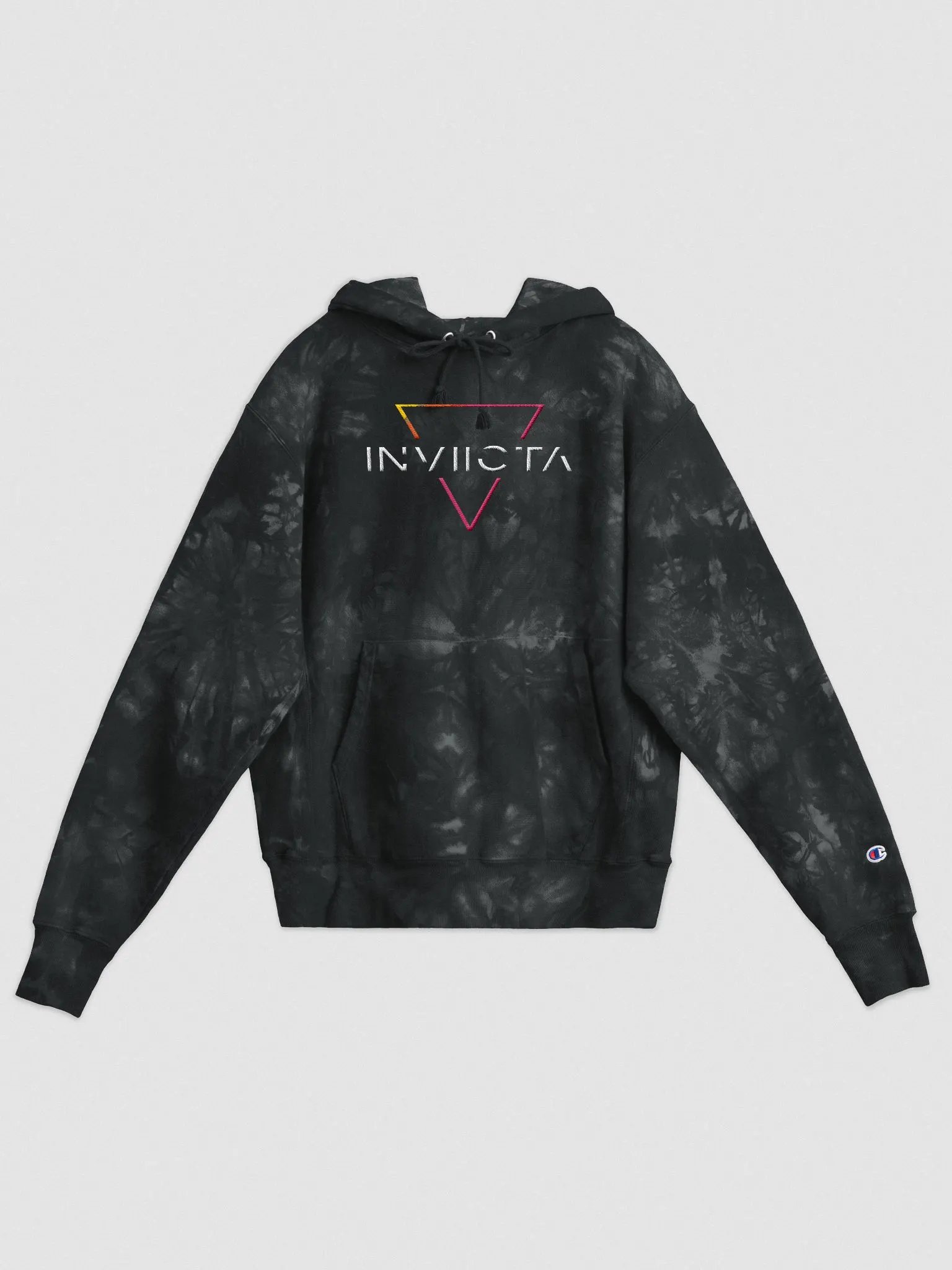 Black Tie Dye Hoodie product image (1)