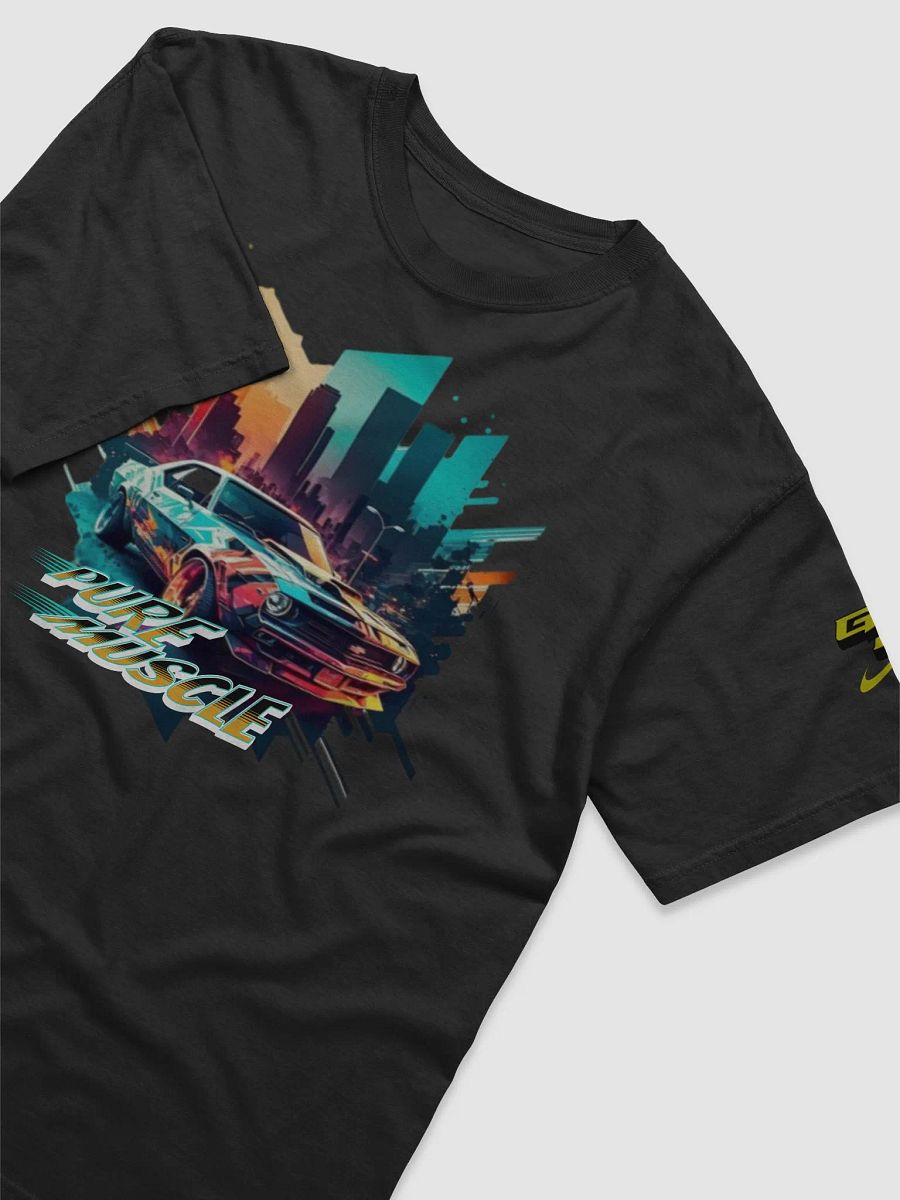 Pure Muscle, Car Garment-Dyed T-Shirt product image (2)