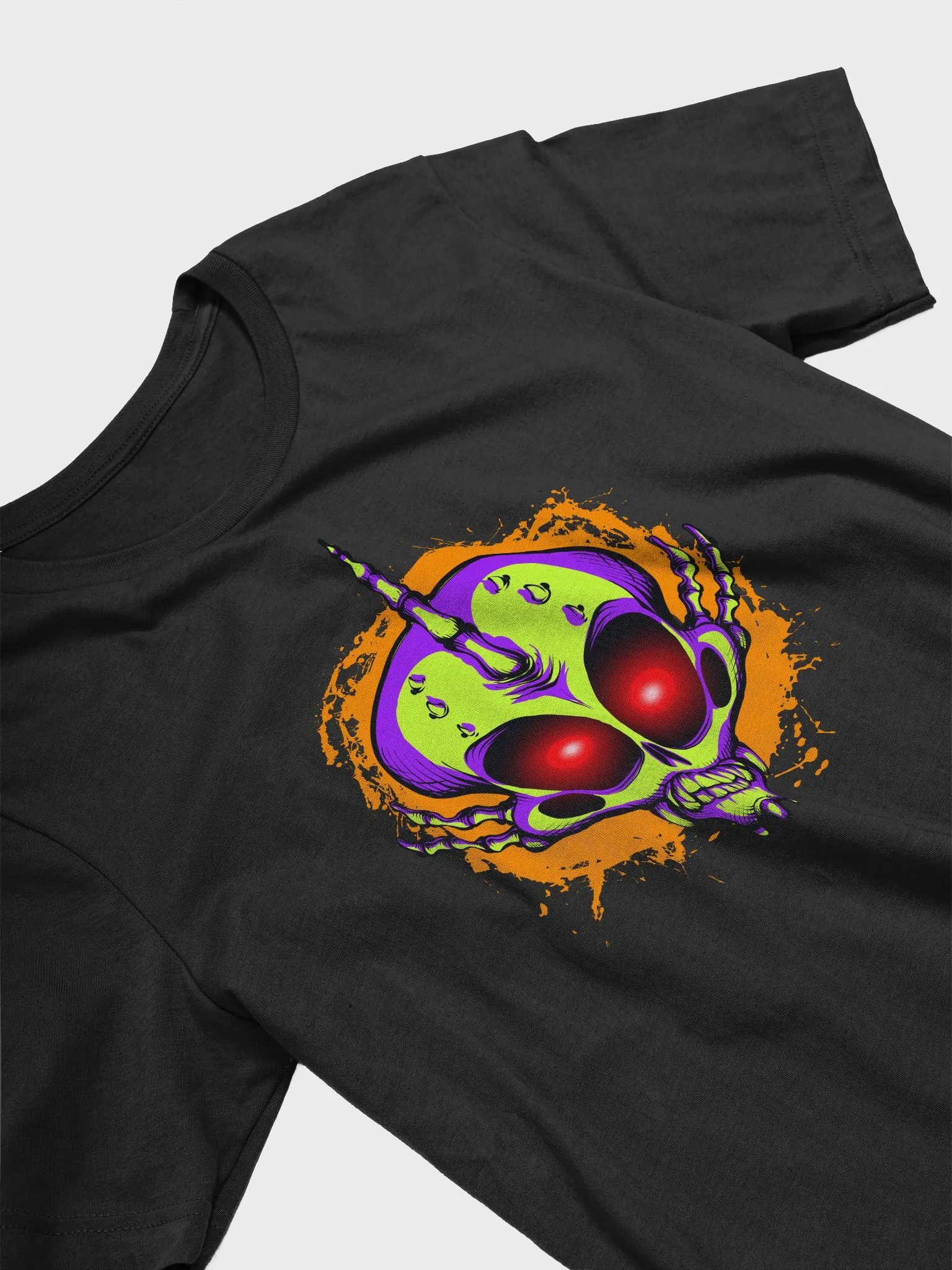 Alien Skull - Spooky Tee product image (28)