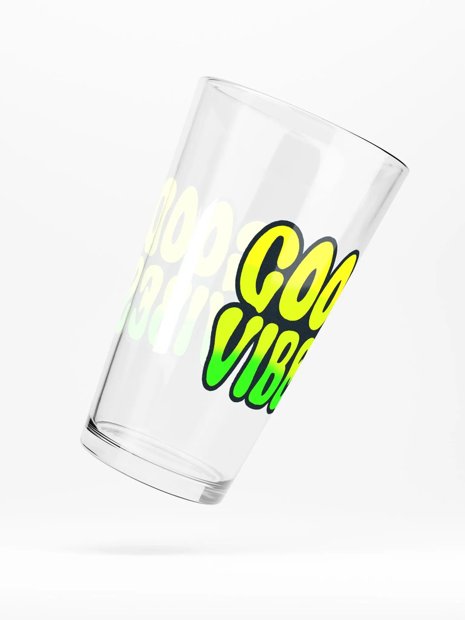 Good Vibes Pint Glass product image (5)