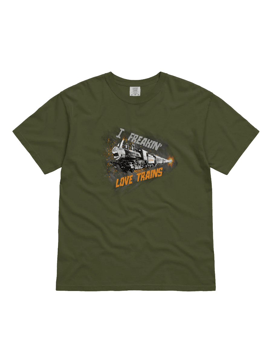 I Freaking Love Trains T-Shirt (14 Colors) product image (5)