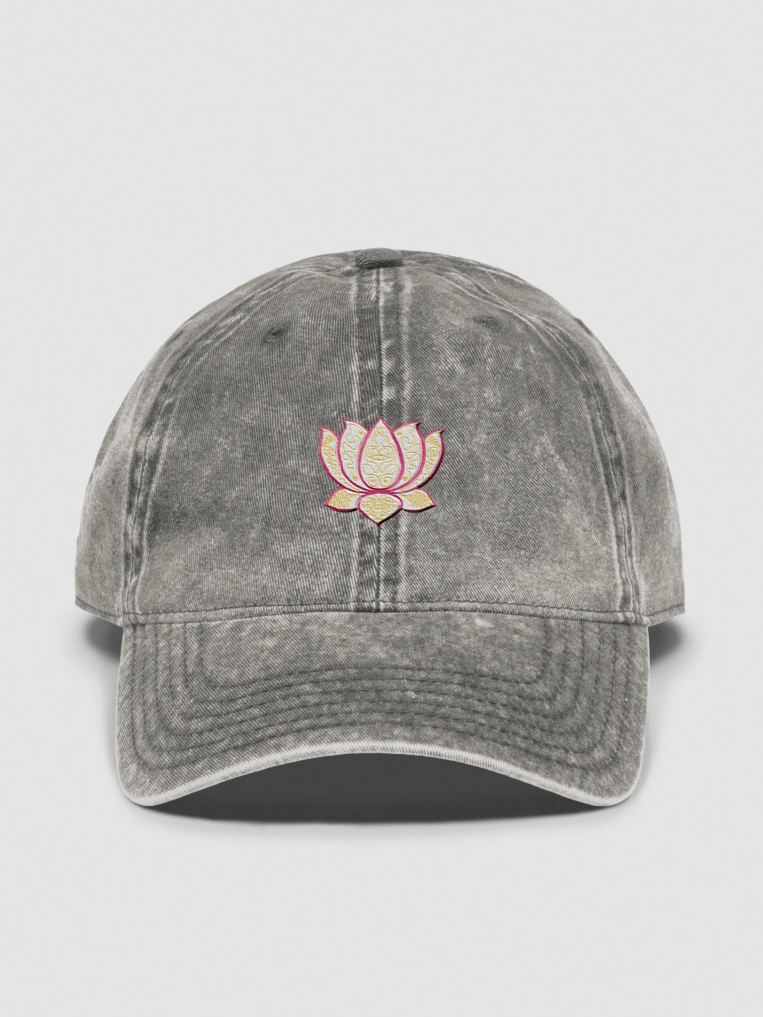 Lotus Elegance Vintage Dad Hat product image (1)