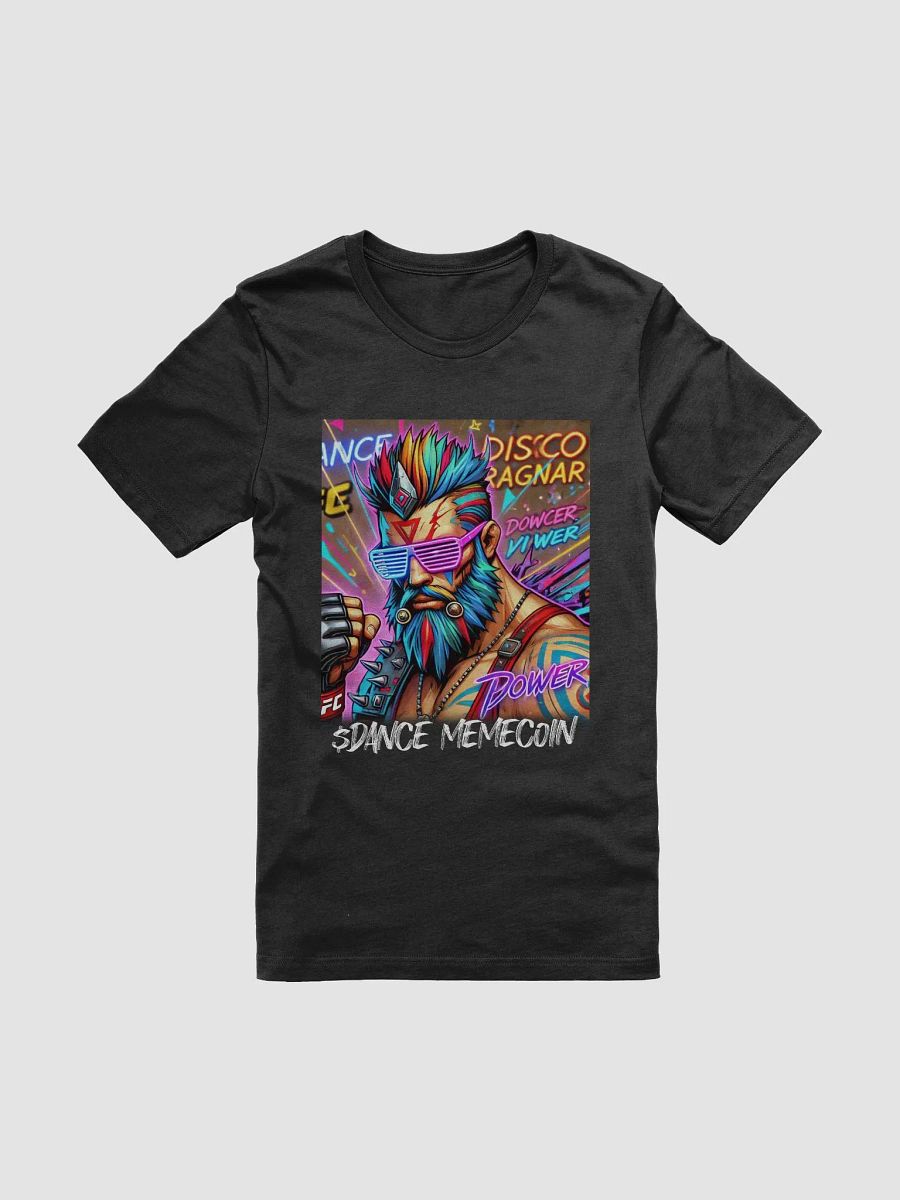 VIKING POWER - DANCE MEMECOIN - PREMIUM TEE - BLACK product image (4)