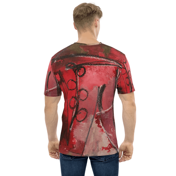 original painting by b.reters ink mixed media printed on tshirt product image (1)