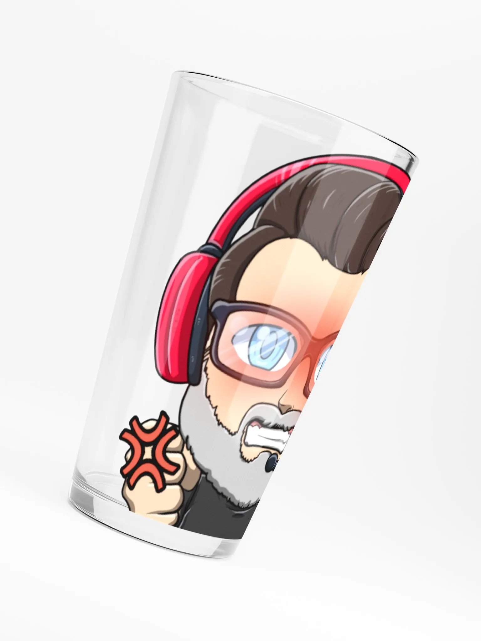 Ricky Rage Emote Pint Glass product image (6)