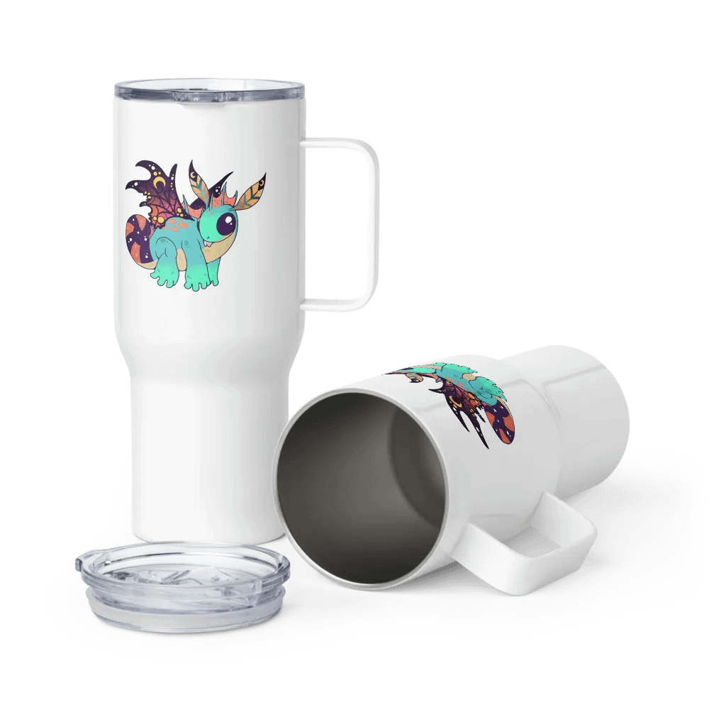 Fae Dragon - Travel Mug w/Handle product image (6)
