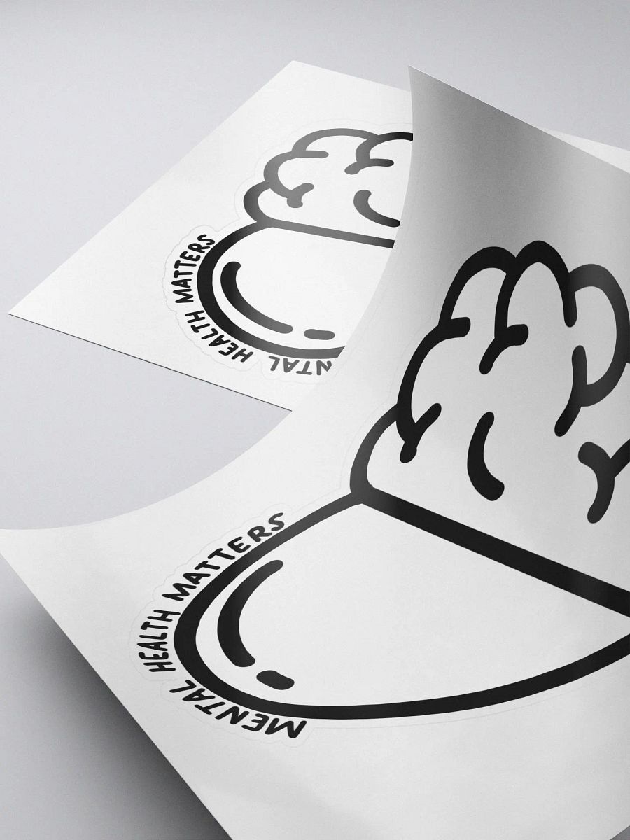 Mental Health Matters Kiss Cut Sticker product image (4)