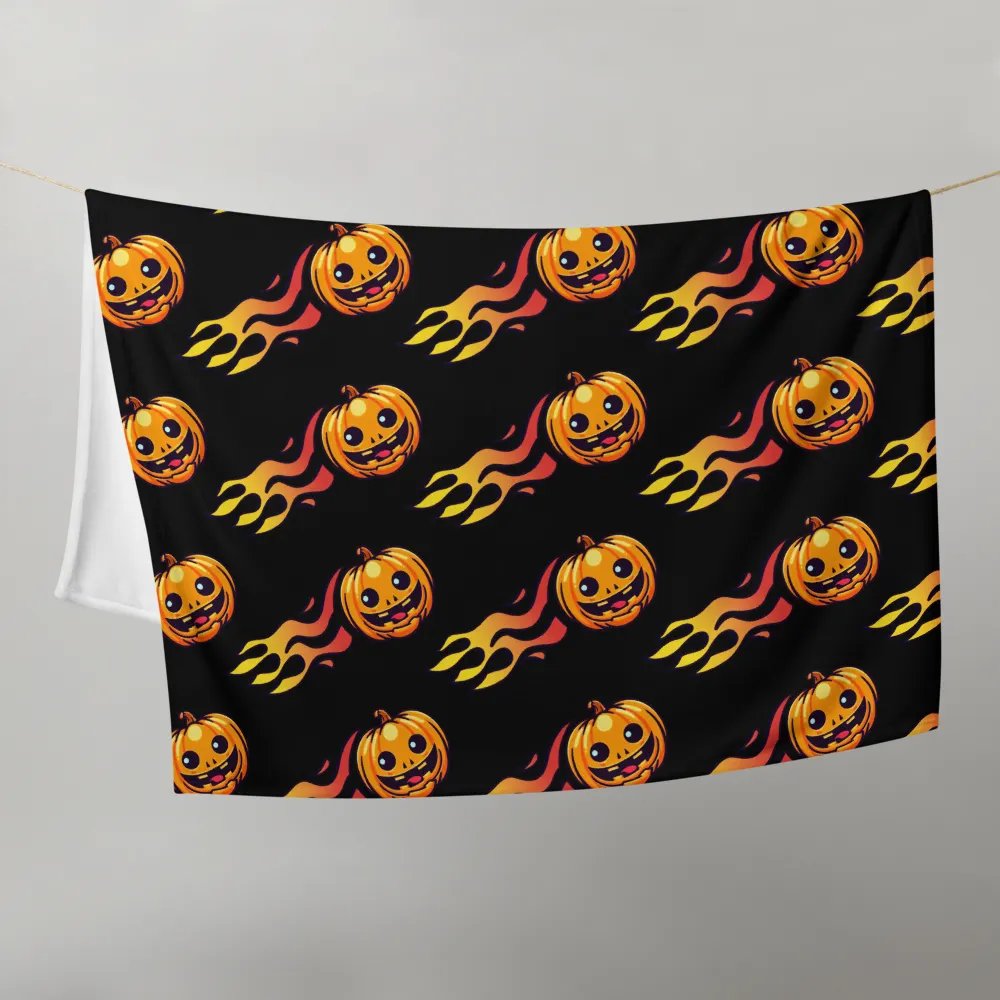 MSLA Halloween Pumpkin - Throw Blanket product image (9)