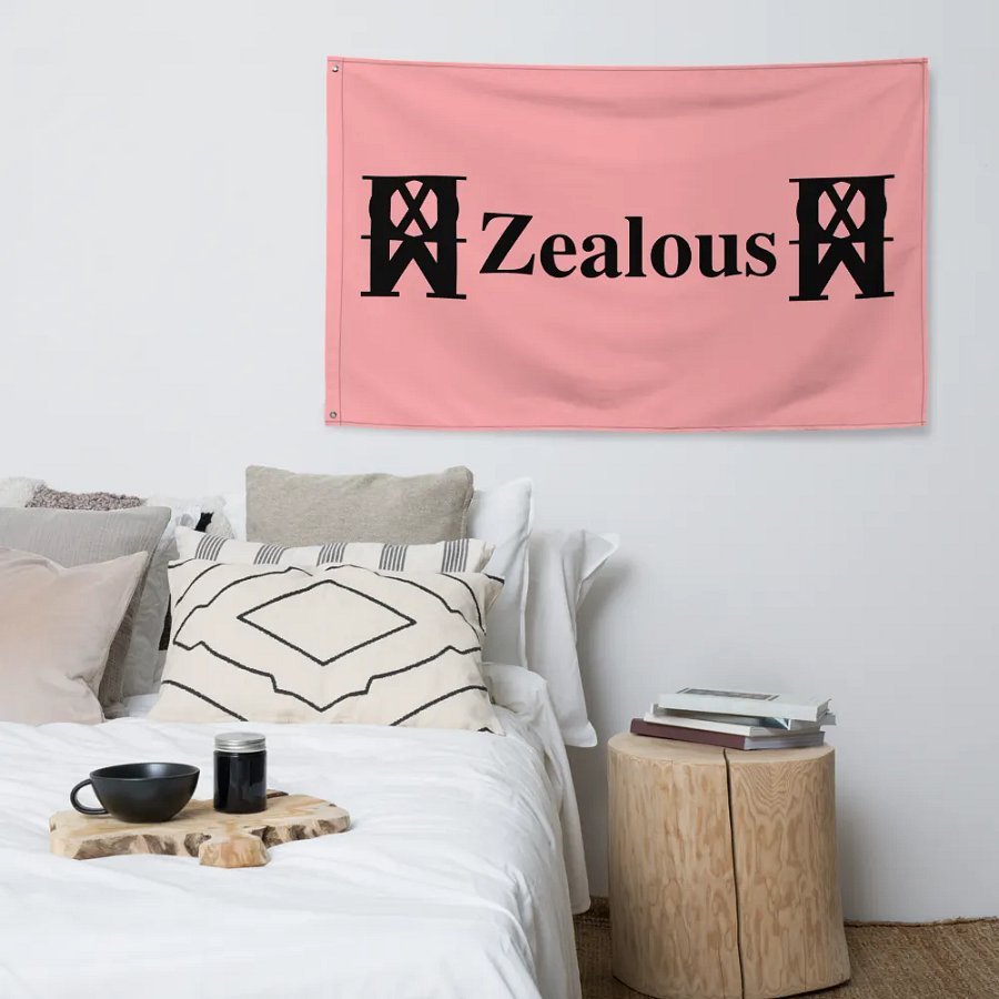 Zealous Vibes Custom Flag product image (4)