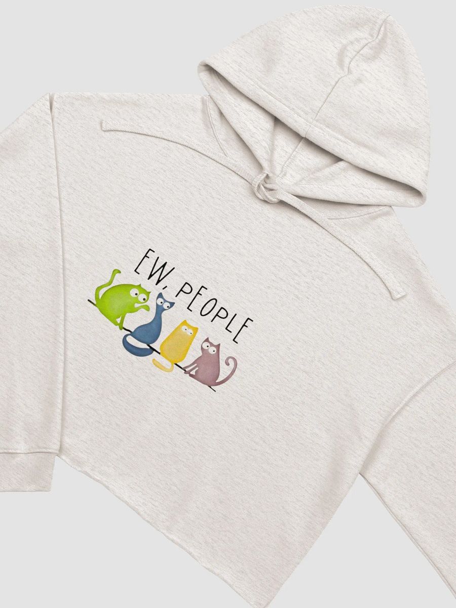 Cat's Attitude Cropped Hoodie product image (11)