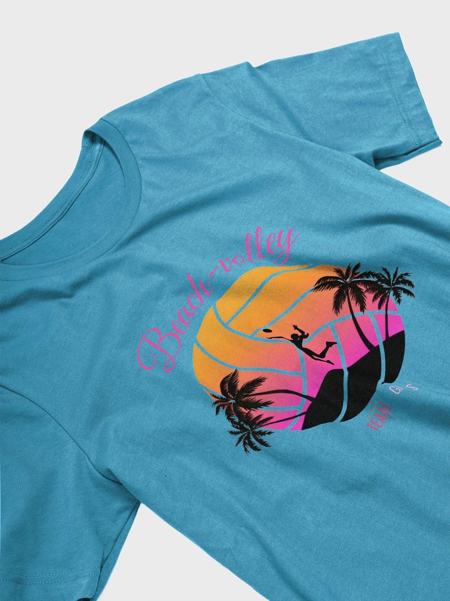 Sunset Spike Beach Volley T-Shirt product image (29)