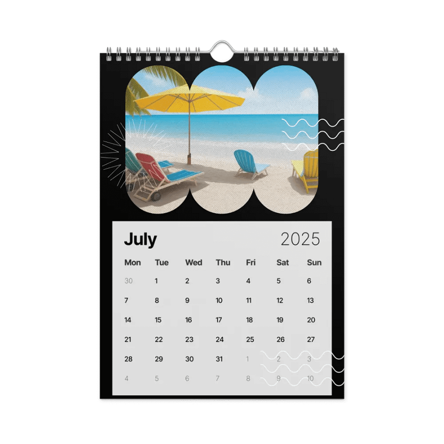 SEASONAL NATURE WALL CALENDAR 2025 product image (7)