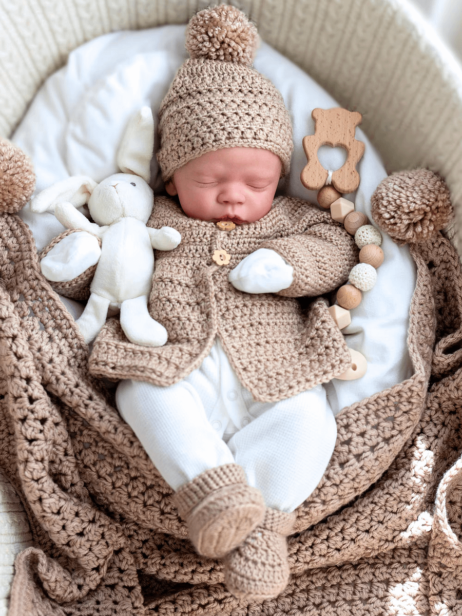 Crochet Pattern: Ella Baby Cardigan product image (8)