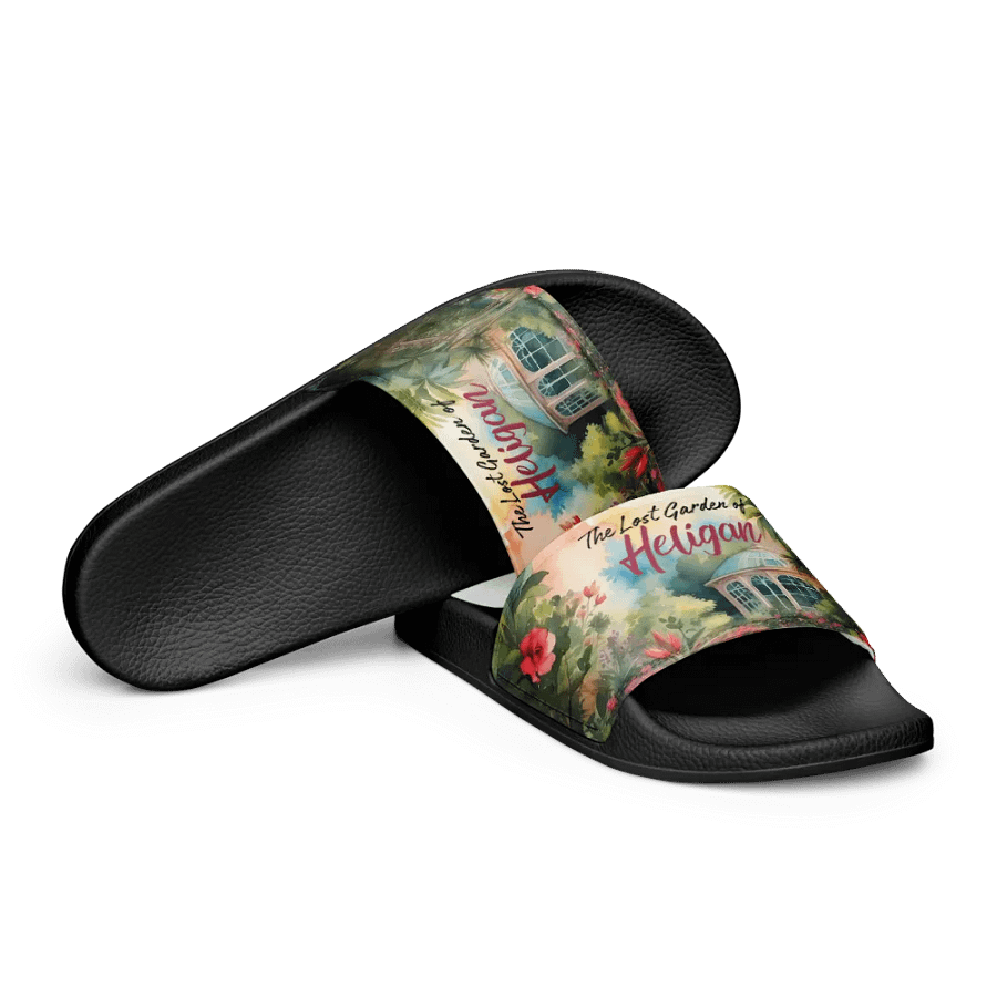 The Lost Garden of Heligan All Over Print Womens Slides product image (5)