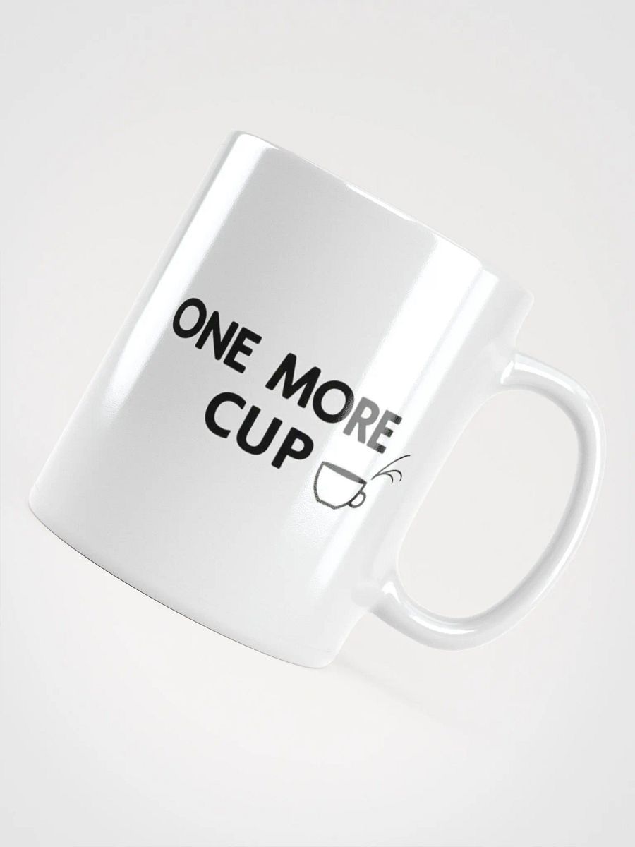 Steamy Sips White Glossy Mug product image (4)