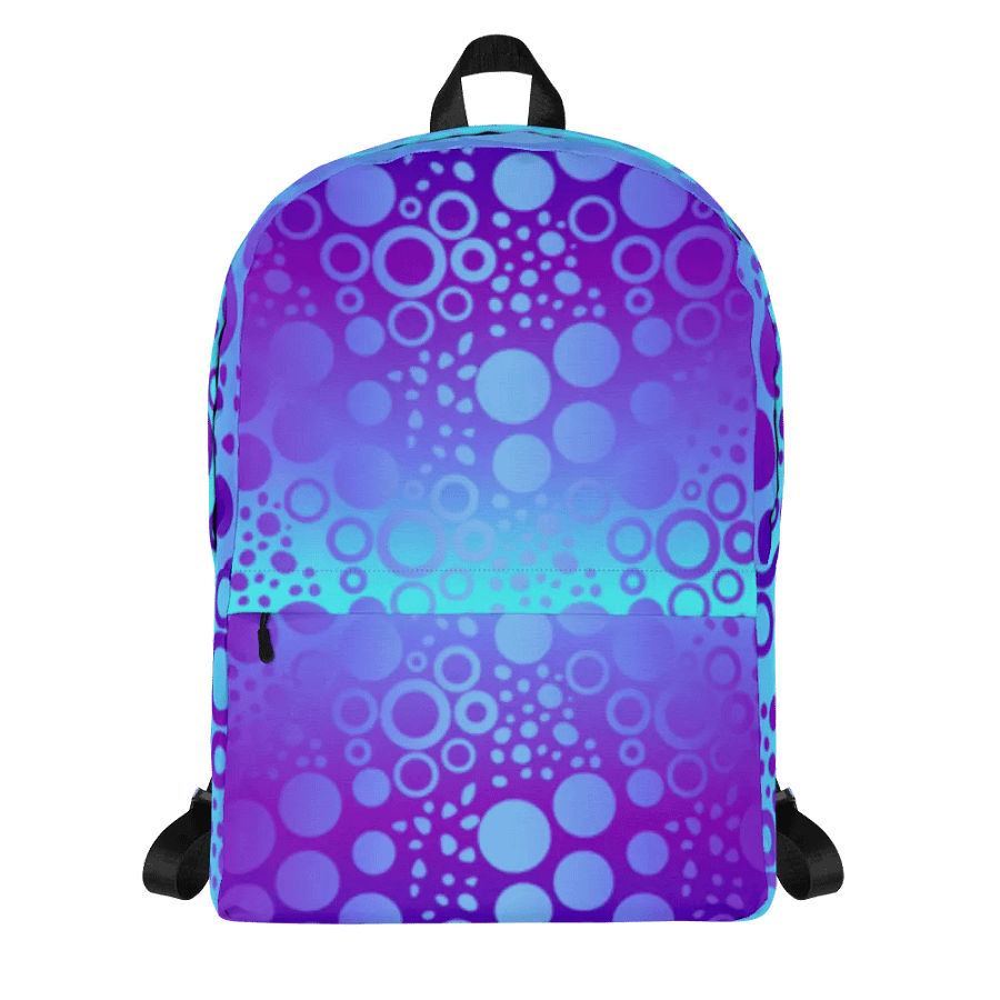 Cool Neon Circles Backpack product image (6)