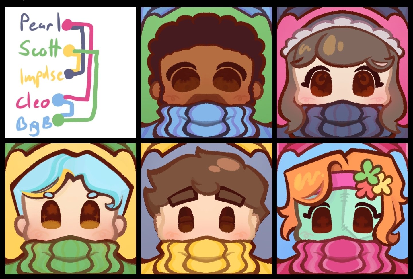 The 5Gs - Life series Buttons product image (3)