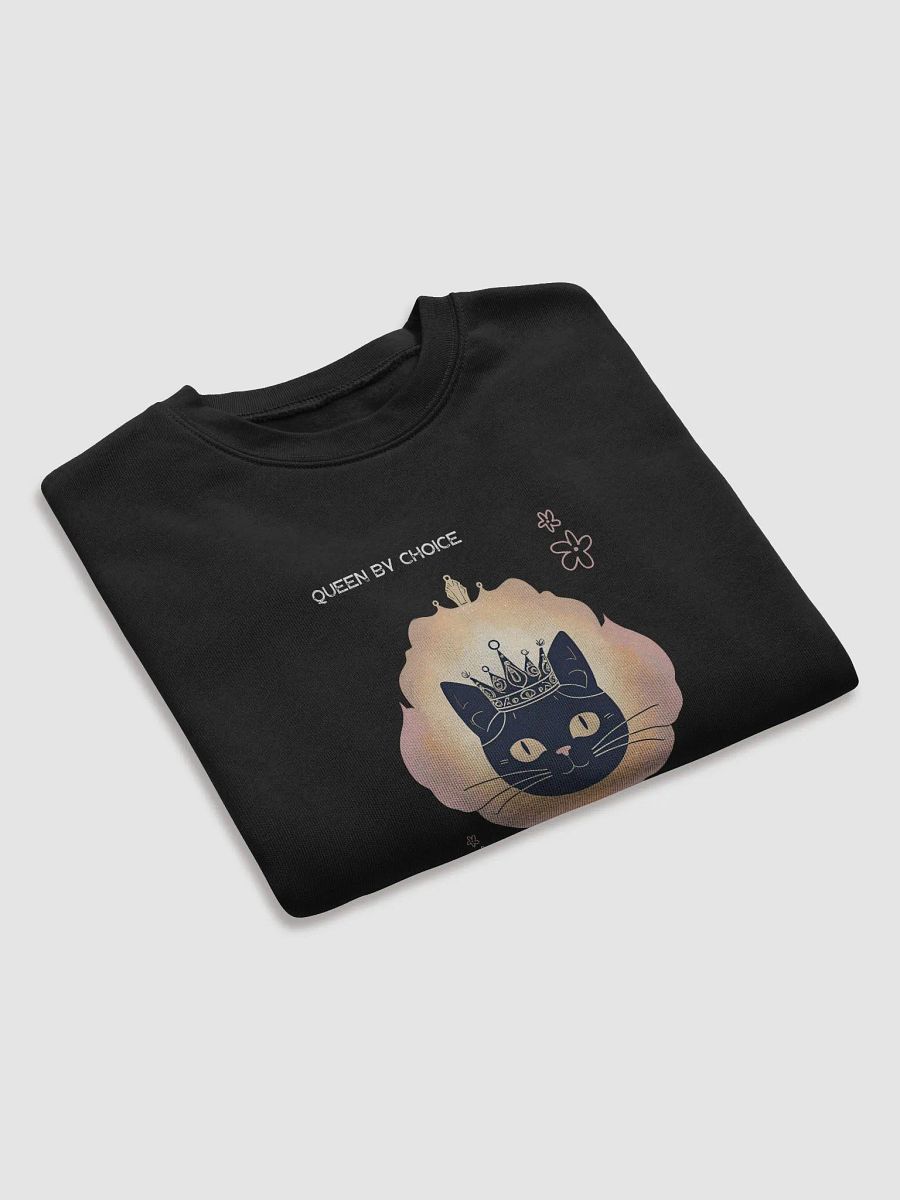 Regal Cat Crown Fleece Sweatshirt product image (7)