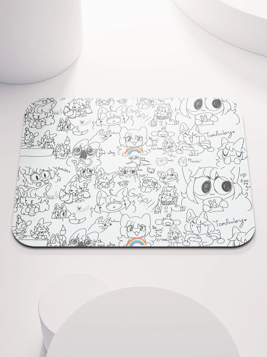 MS Paint doodle board mouse pad product image (1)