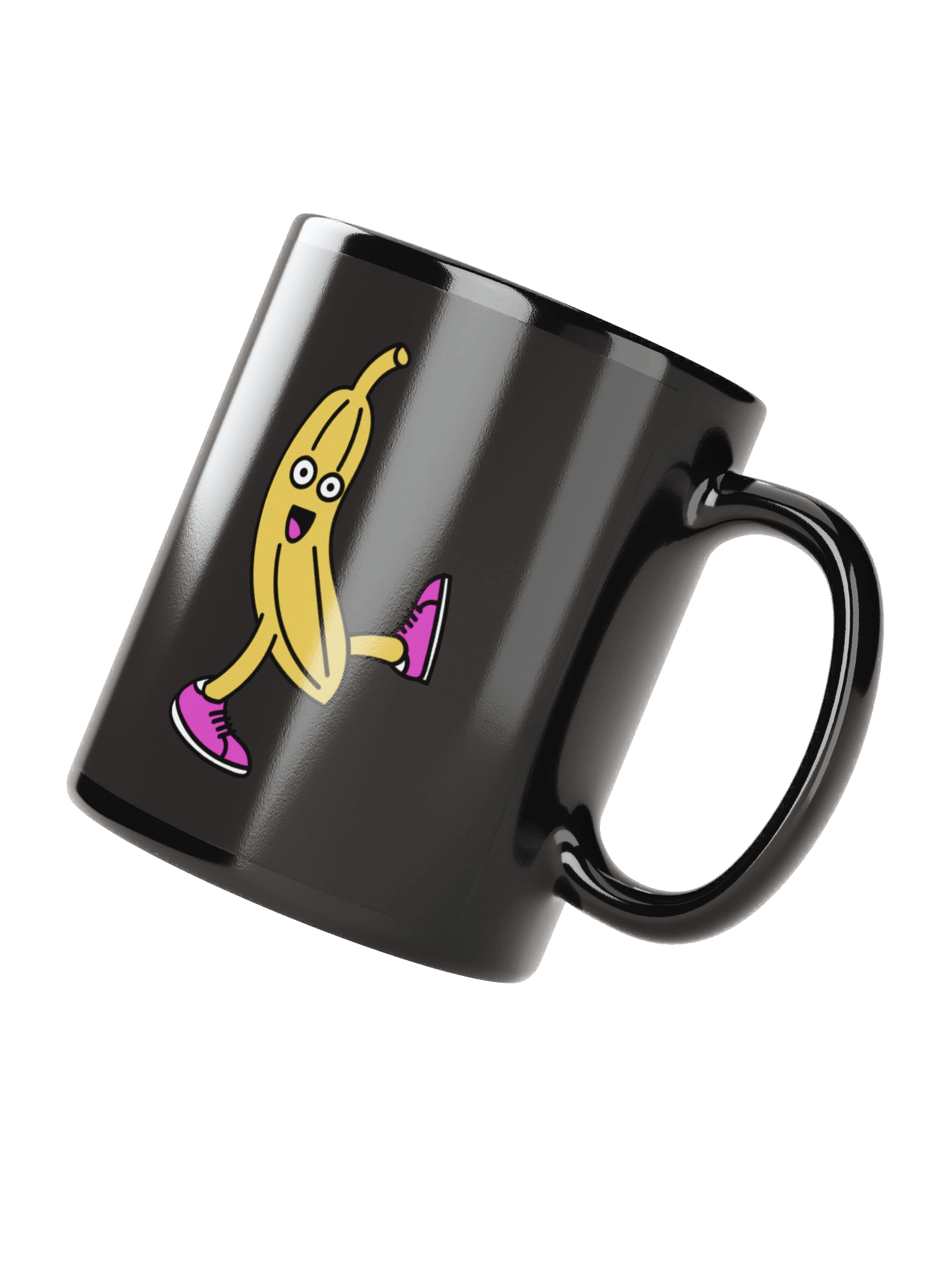 Happy Banana Dance Black Coffee Mug product image (3)