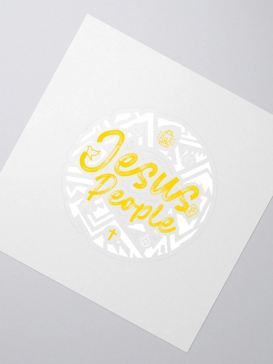 JESUS PEOPLE standard Vinyl Sticker product image (6)