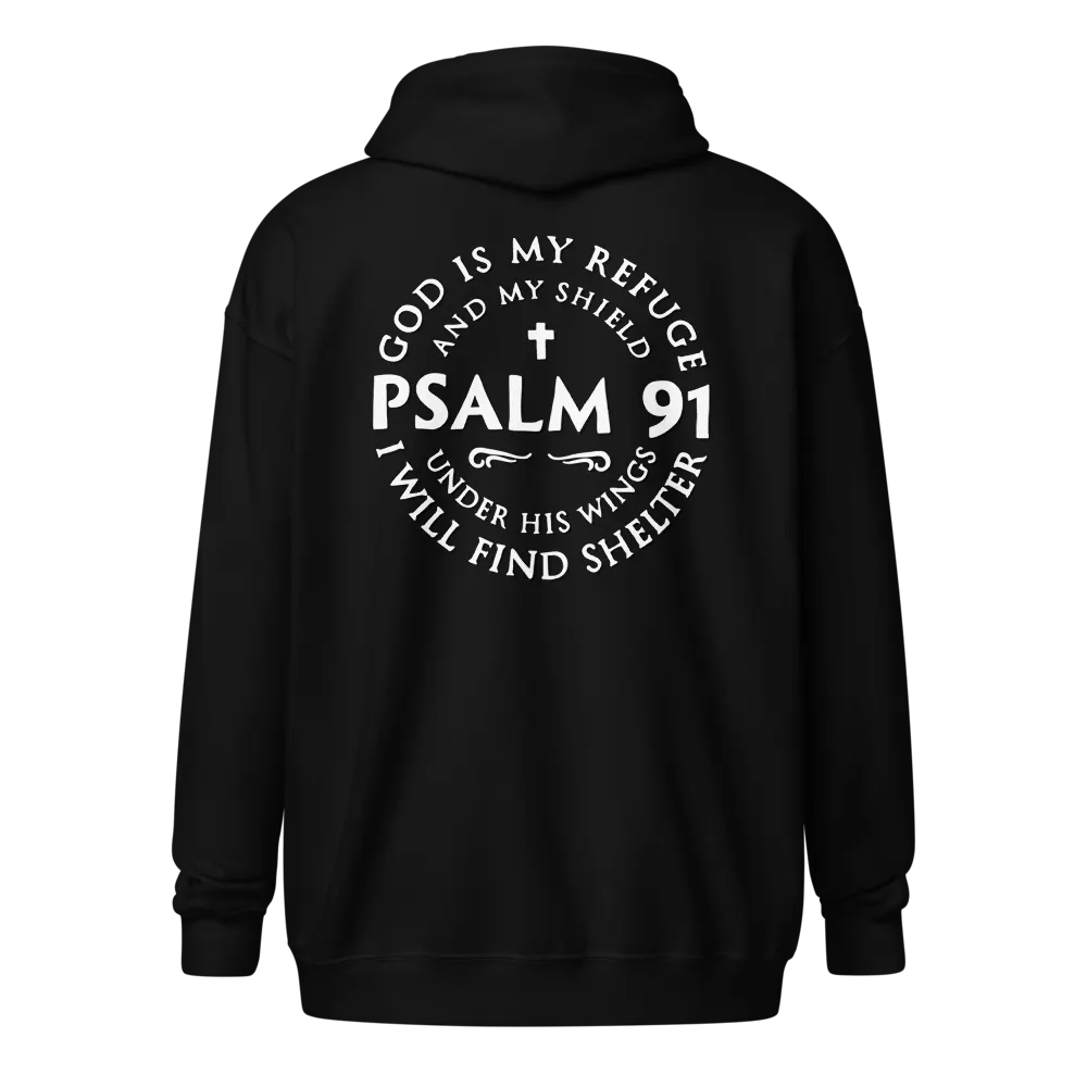 Psalm 91 | Zipper Hoodie product image (1)