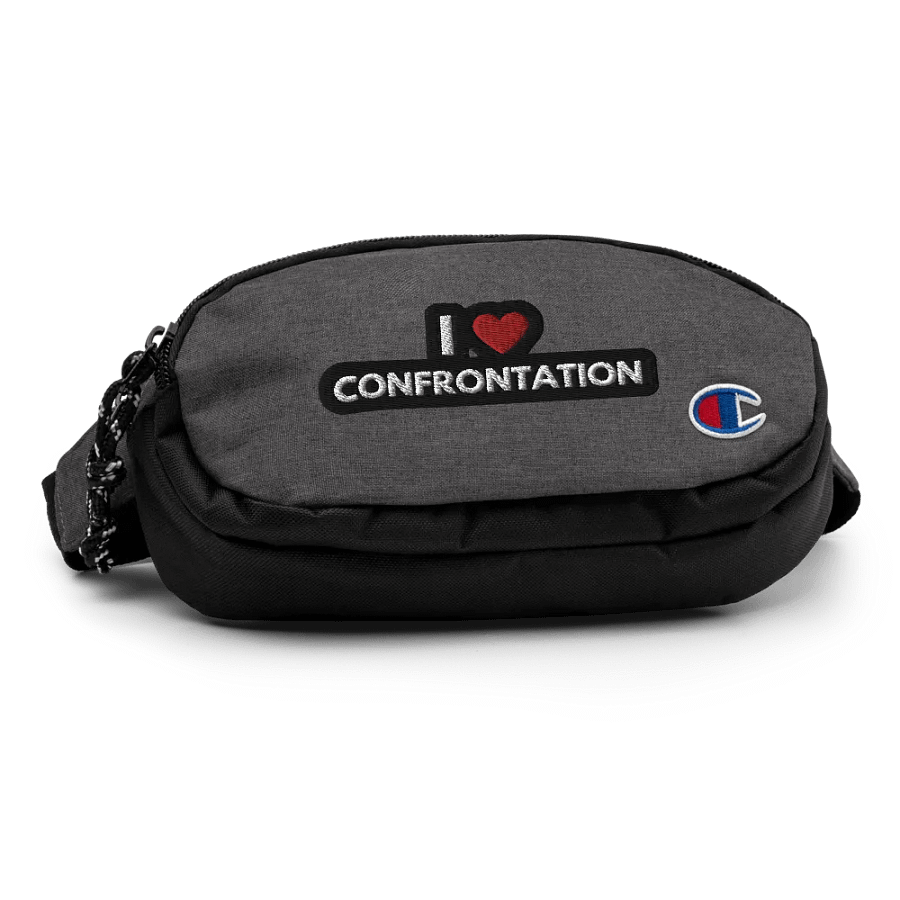 I <3 Confrontation (bubble design 2) champion fanny pack product image (2)