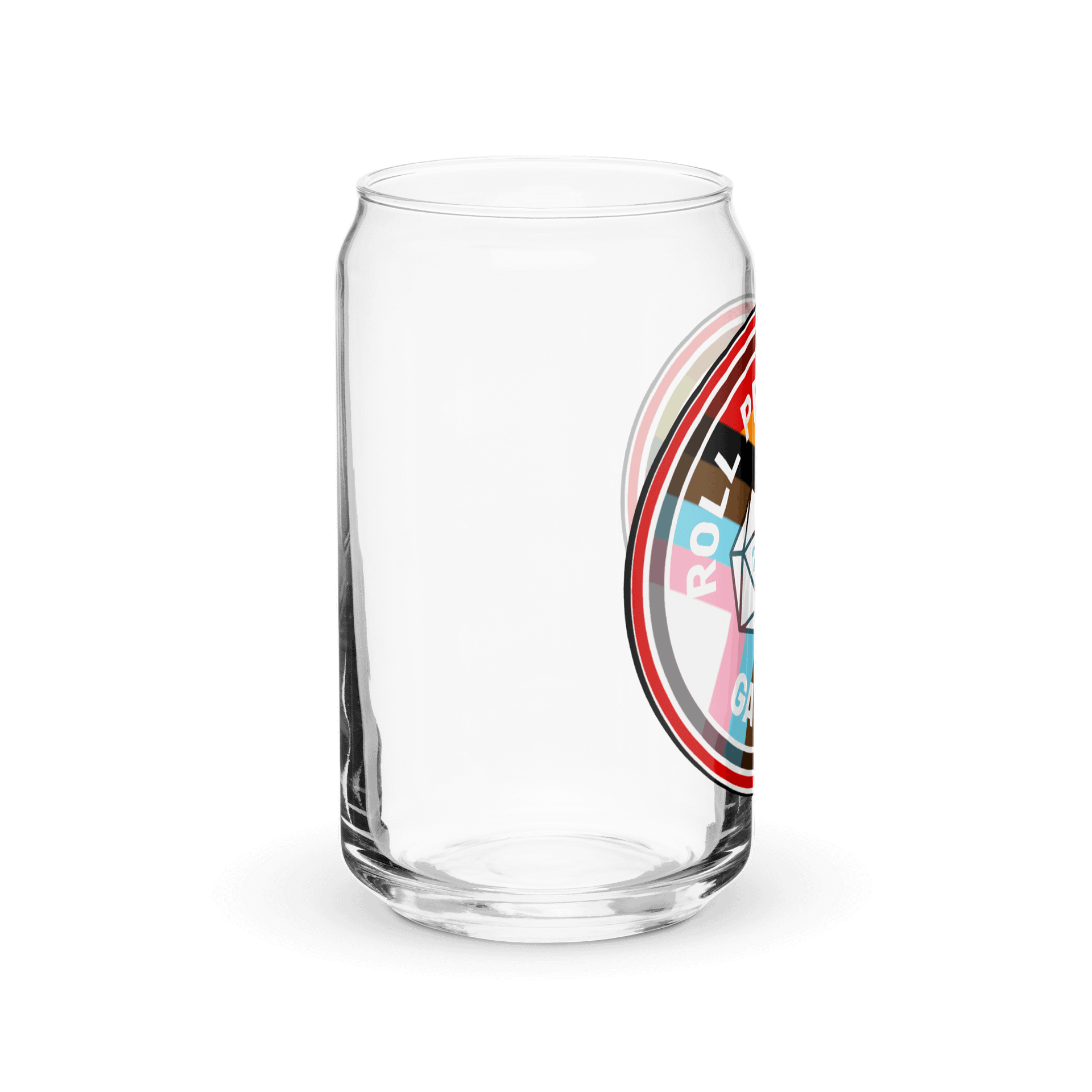 Roll Gamers Pride Logo Glass Can product image (8)