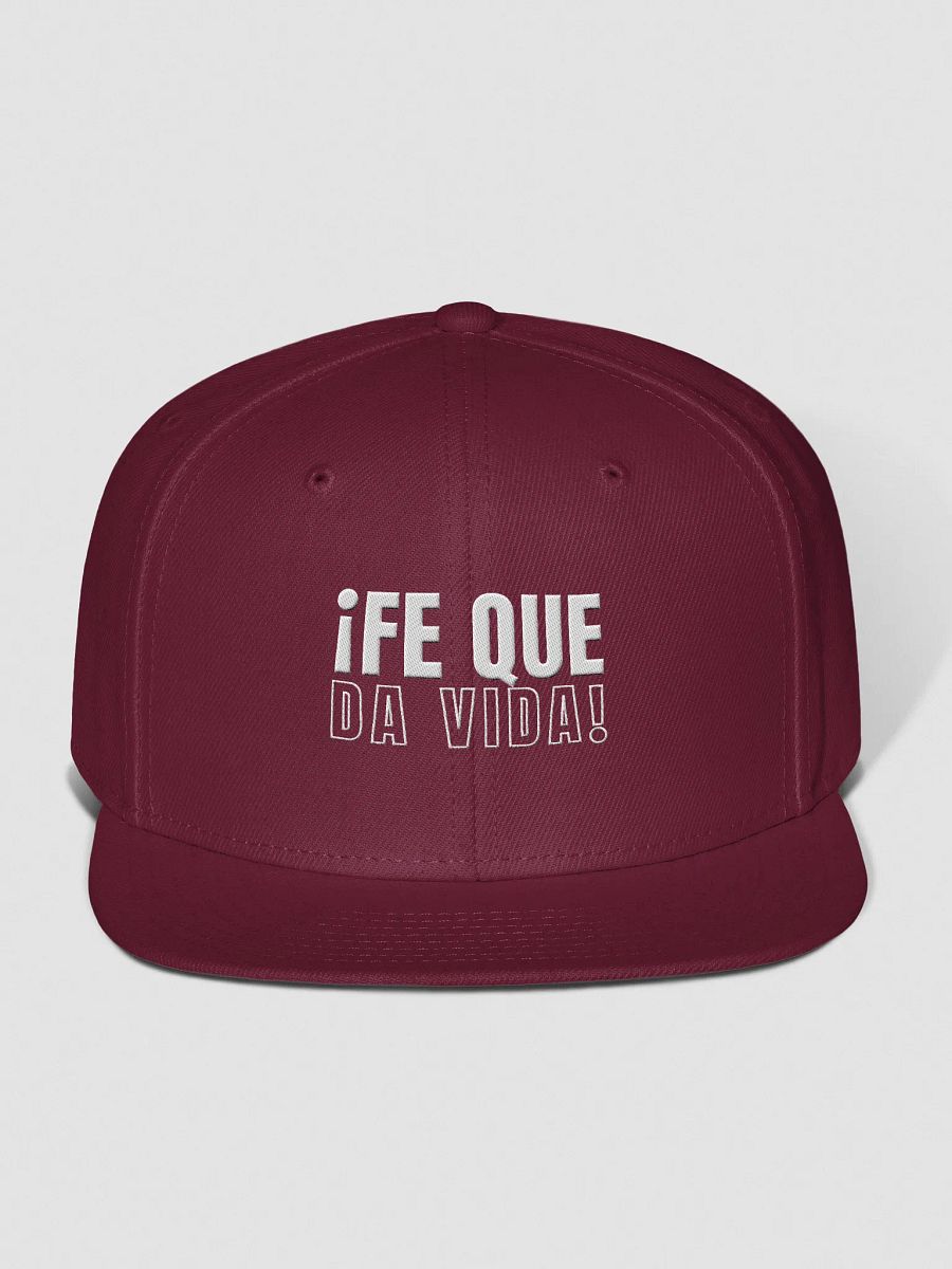 Gorra de mezcla de lana | Fe que da vida product image (1)
