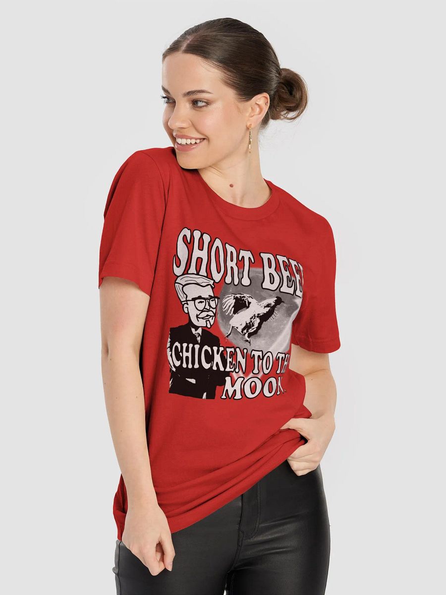 Short Beef, Chicken to the Moon! Color Shirt product image (6)