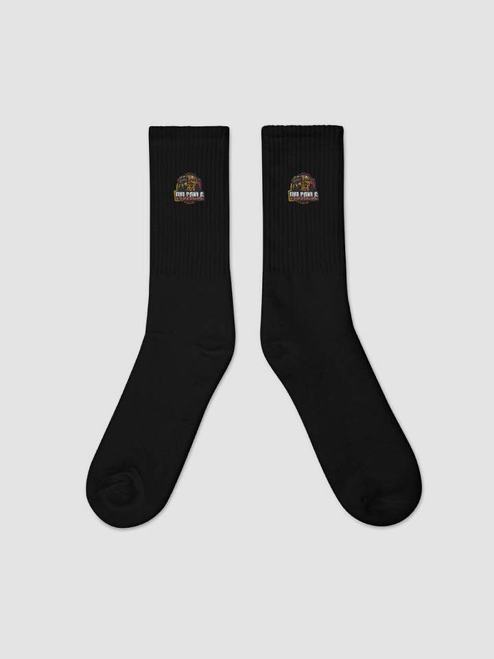 Vulcanlg Logo Embroidered Crew Socks product image (1)