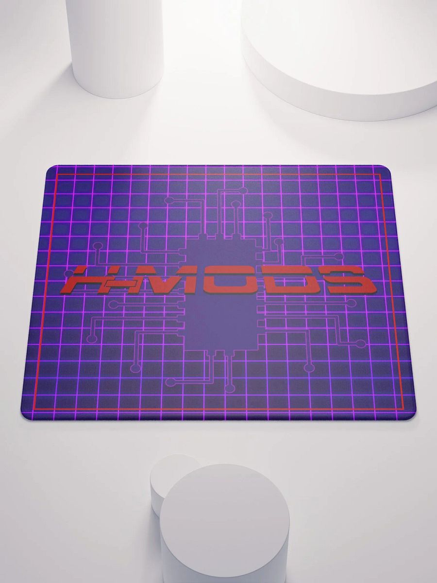 H-Mods Attack grid gaming mousepad product image (1)