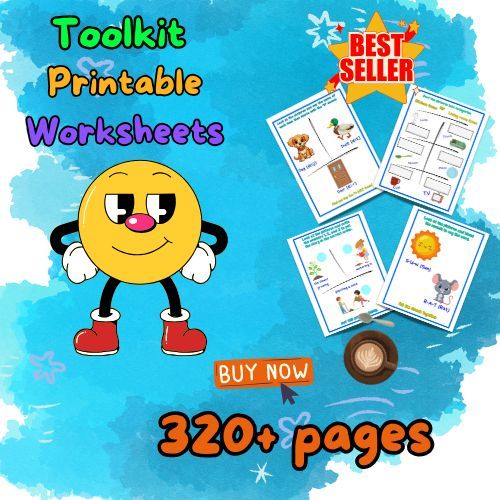Kiddie Speak Printable Worksheets product image (1)