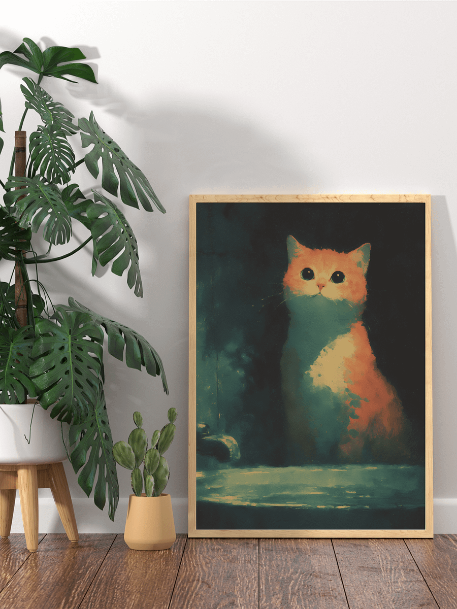 Ethereal Gaze - Nocturnal Whimsy Art product image (3)