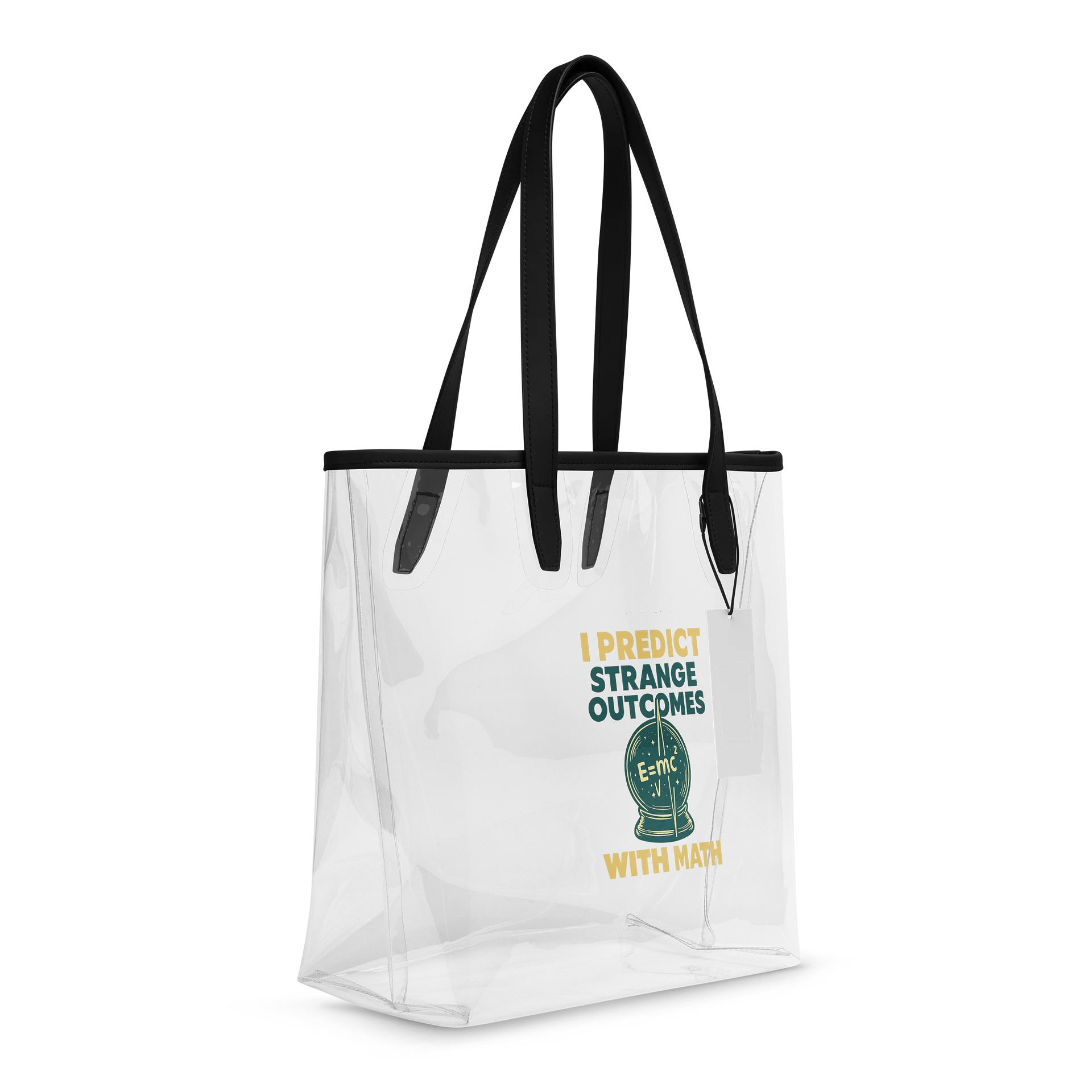 E=mc² Crystal Ball Clear Tote product image (6)