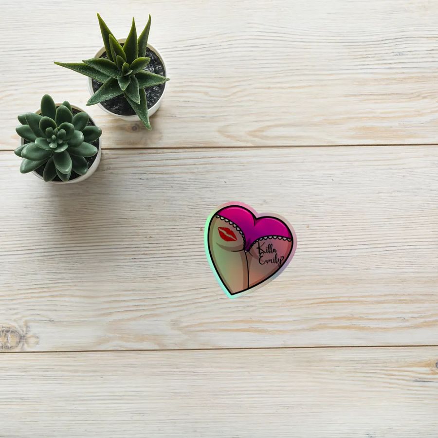 HEART BUTT STICKER product image (10)