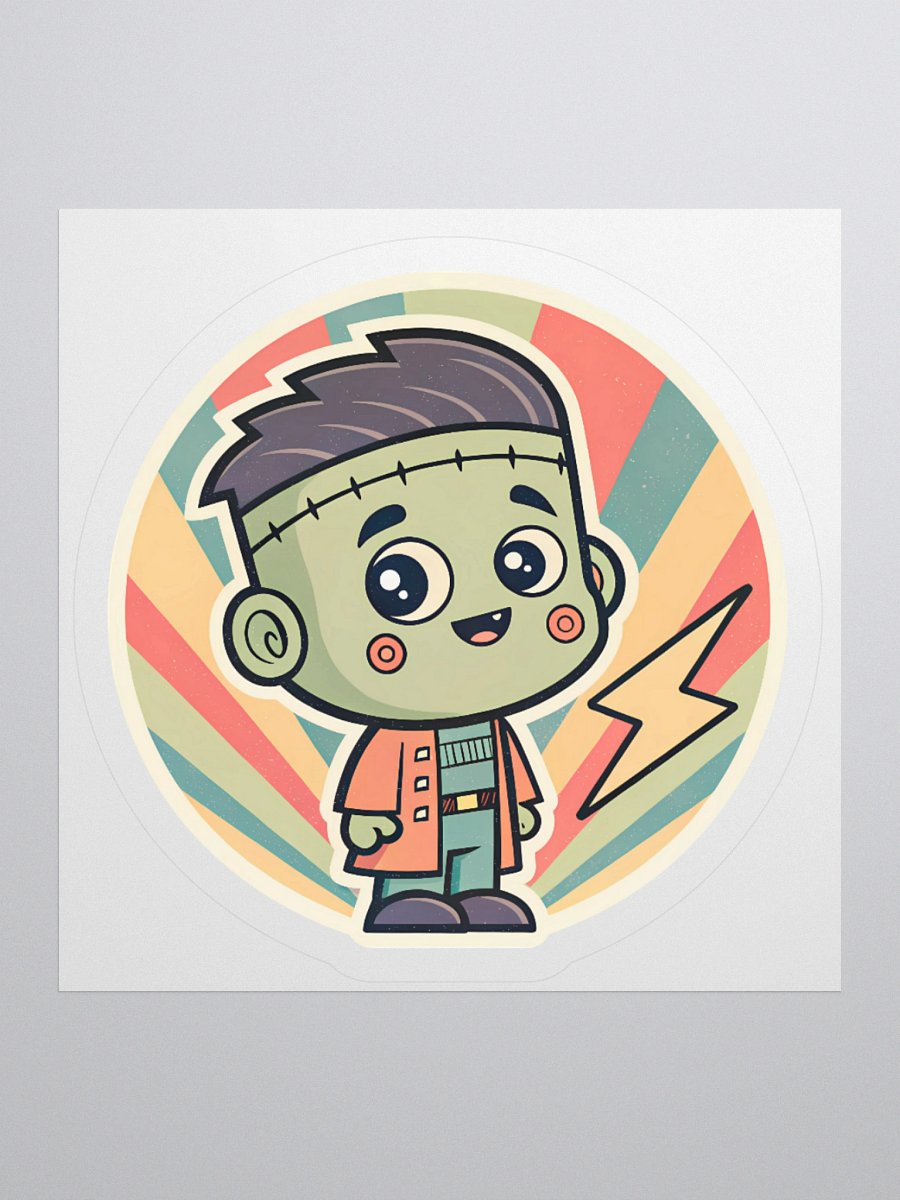 Electric Monster Kiss Cut Stickers product image (1)