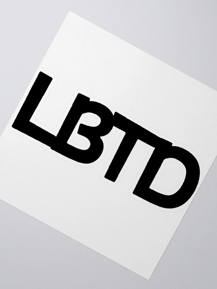 LBTD Logo Sticker product image (5)