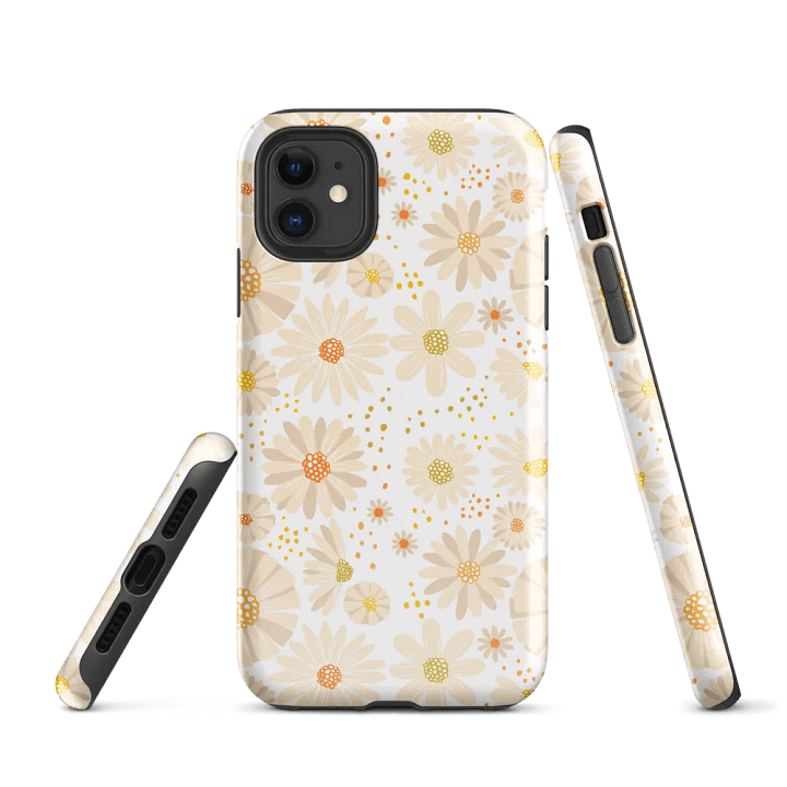 White Daisy Phone Case product image (1)