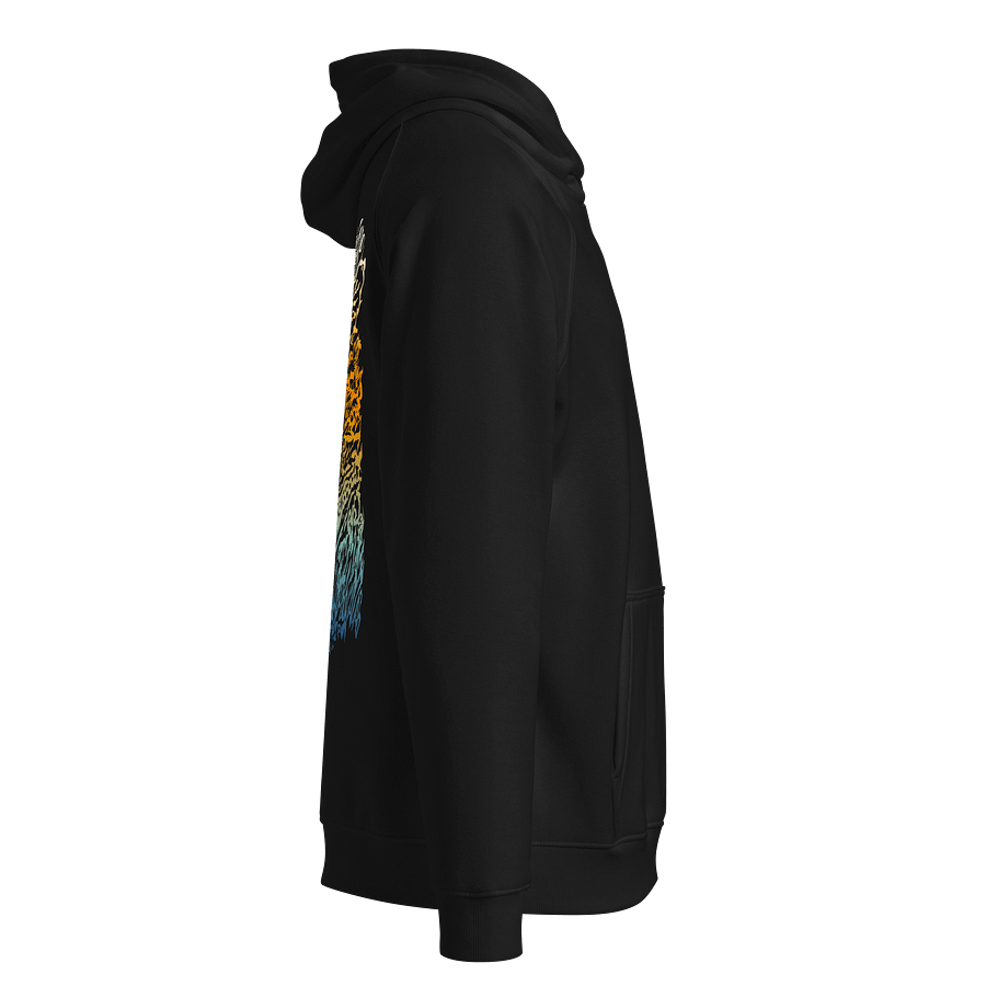 Níl aon tinteán mar do thinteán féin - Colour - SOL'S Eco Raglan Hoodie (Back Patch) product image (4)